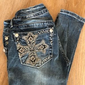Miss Me skinny Jeans Size 24